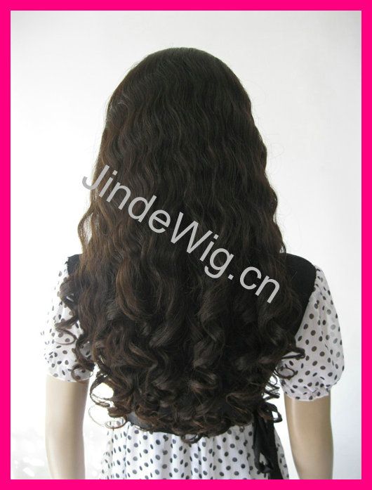 JinDe natural wavy hair lace wig