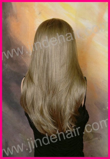 JinDe silky straight blond european hair wig