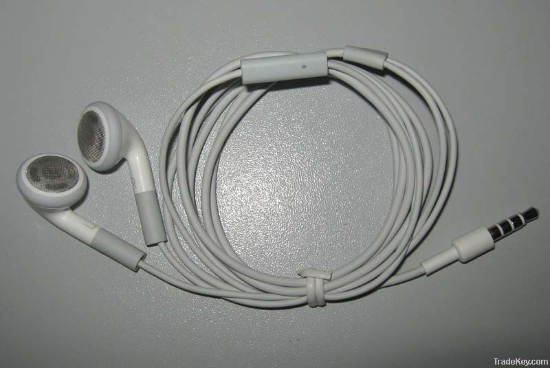 Stereo earphone headphone with MIC for iPhone/ipod