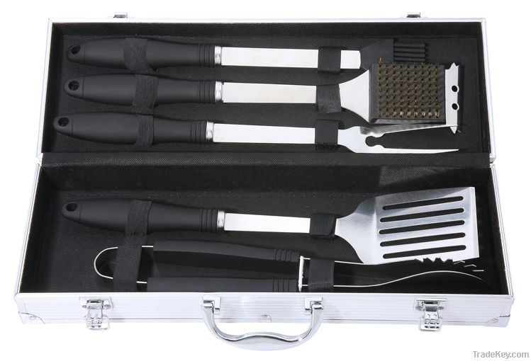 5 Piece BBQ Tool Set