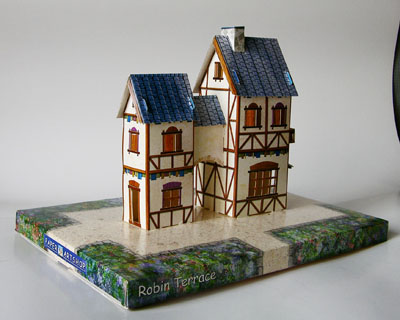 3D lighting paper model- Robin Terrace