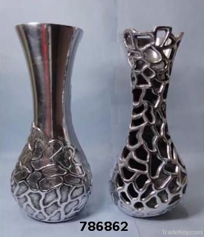 Aluminum Metal Flower Vase