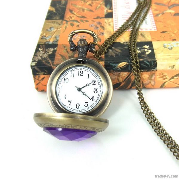 vintage new style fashion pocket watch necklace fashion jewelry