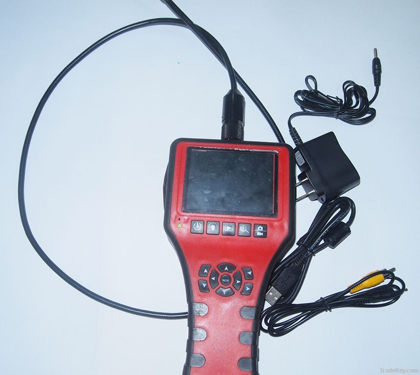 Video inspection camera four directions turn around by 90 degrees