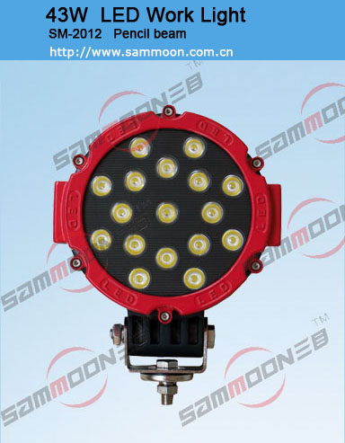 43W auto work lights_SM-2012