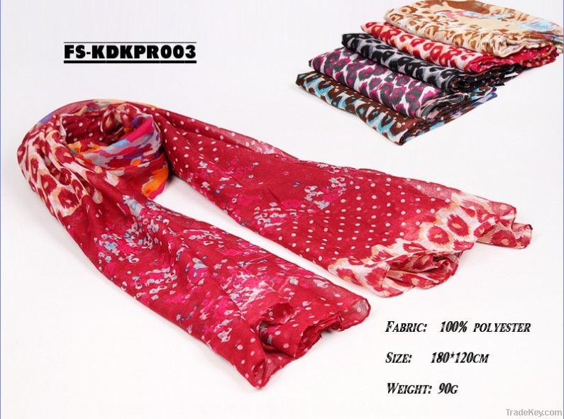 printed scarf women's soft scarves fashion scarf leopard scarf