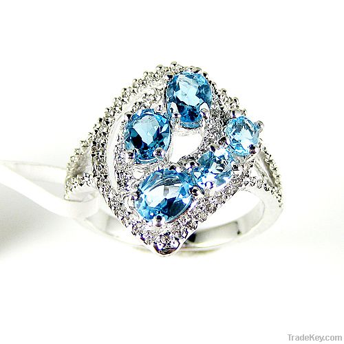 Wholesale gemstone ring  jewelry fashion jewellery
