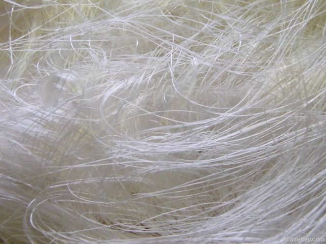 Cupro fiber and non woven waste