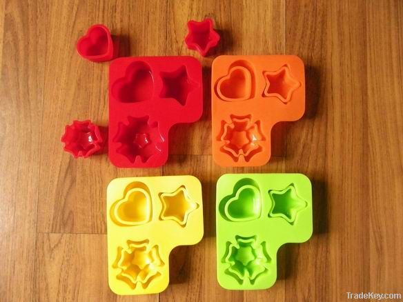different shape silicone baking mold