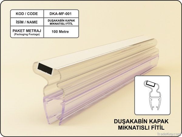 manget seal strip for glass