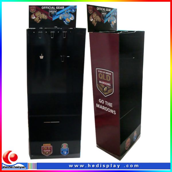 customized floor cardboard display racks/ toy carton display stand