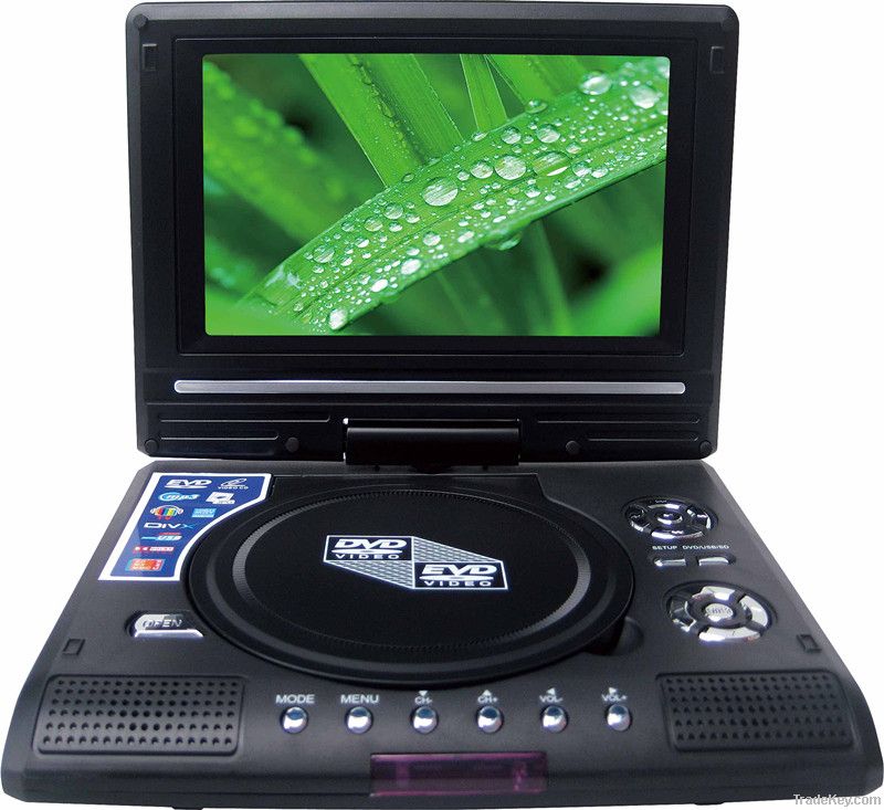 HOT SALE!! 7 inch colorful portable DVD players