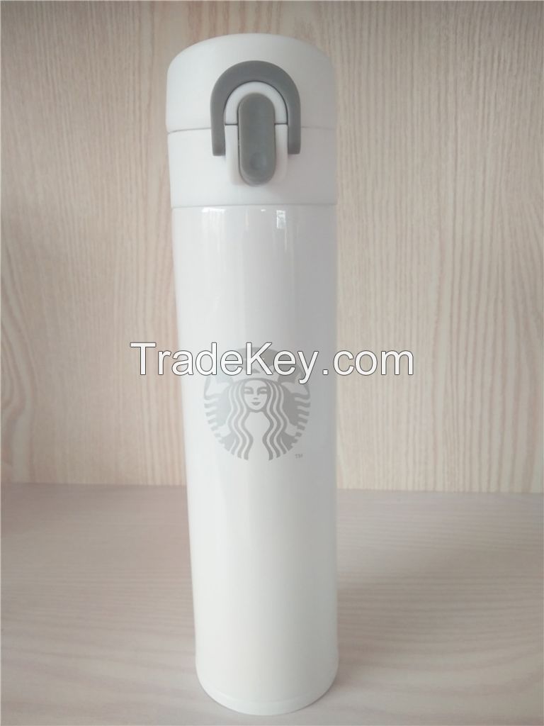 New Starbucks Mug Bouncing Vacuum Cup 304 Stainless Steel Couple Cups