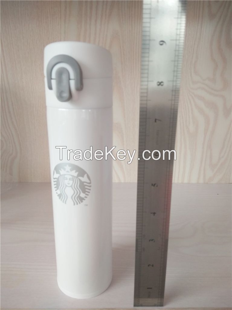 New Starbucks Mug Bouncing Vacuum Cup 304 Stainless Steel Couple Cups