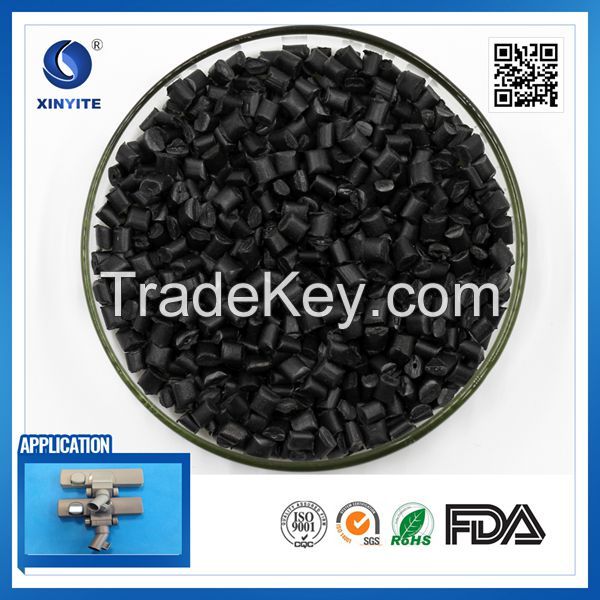 Recycled Black Injection PP material / Polypropylene granules /  plastic PP resin 