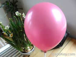 pearly metallic balloon