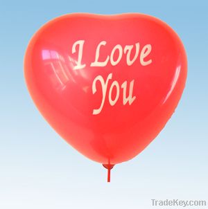 heart shaped  balloon for wedding