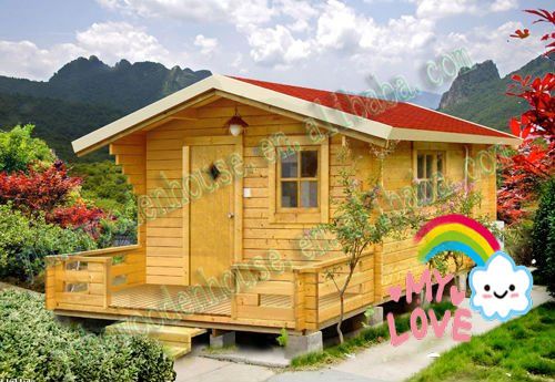 Prefab Movable Wooden Bungalow with Nice Design