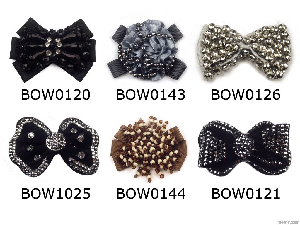 offer handmade bowtie-shaped acrylic garment decoration