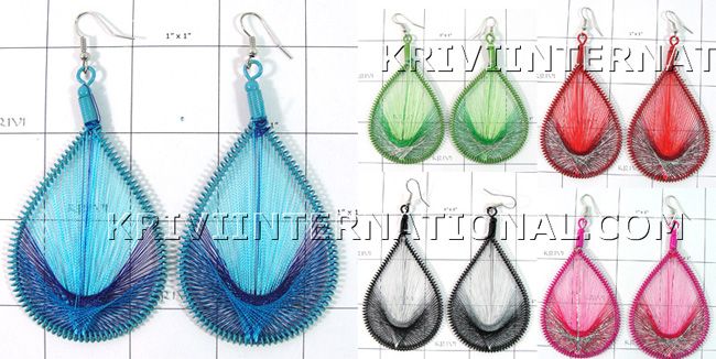 $ 58.04 USD KWLL09070 Value pack of 30 pair of Feather Style Earrings