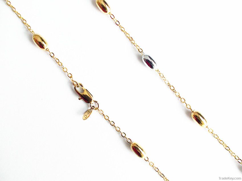 24k gold chain necklace