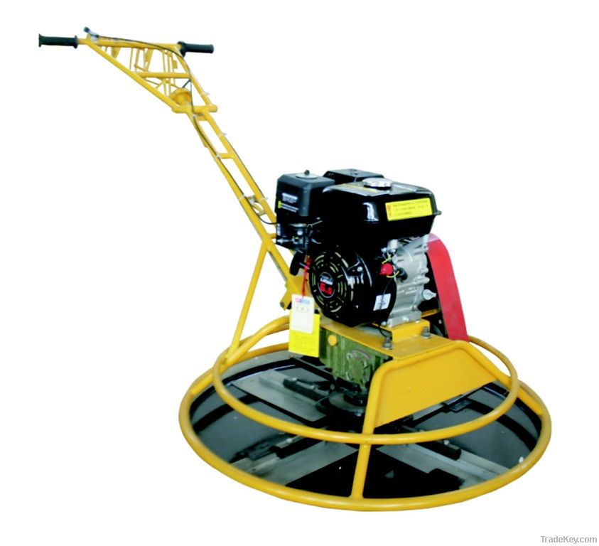 Gasoline and electric power trowel