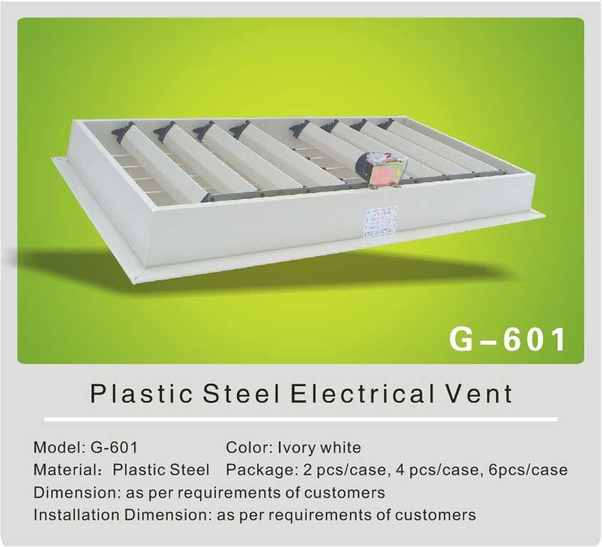 Plastic Steel Electrical Vent