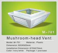 Mushroom-head Vent