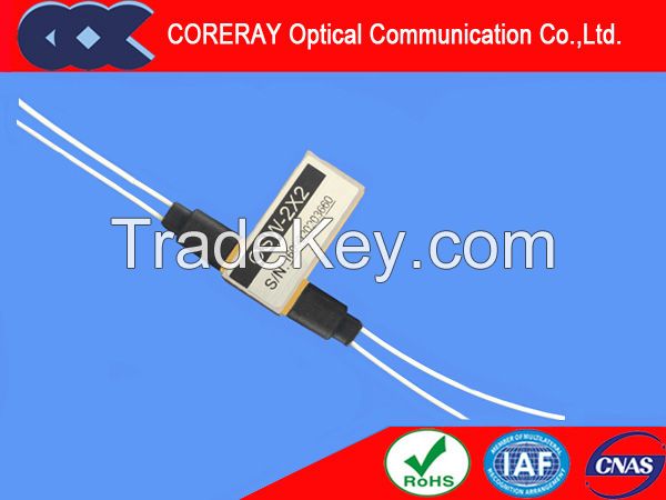 2x2 Optical Switch 3V/5V Latching/Non-latching Single mode