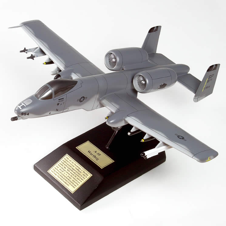 A-10A Thunderbolt II - Warthog Display Model Plane