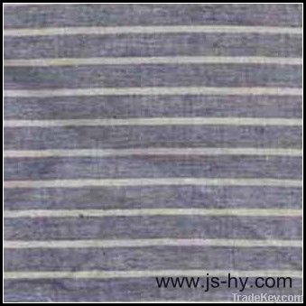 linen-cotton Y/D stripe shirt fabric