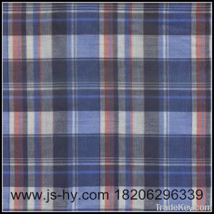cotton yarn dyed check double layer fabric