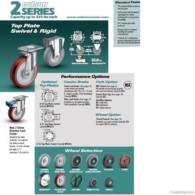 Light Duty Caster Wheel