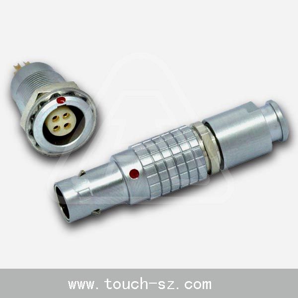 lemo 4 pin straight connector