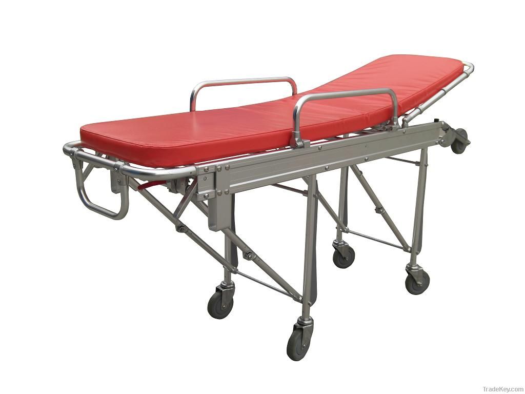 Auto loading ambulance stretcher