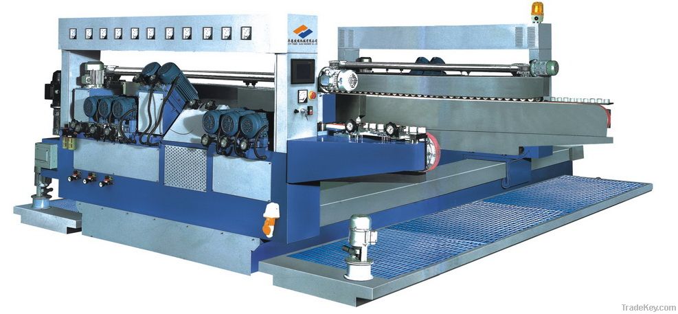 Glass double edger machine