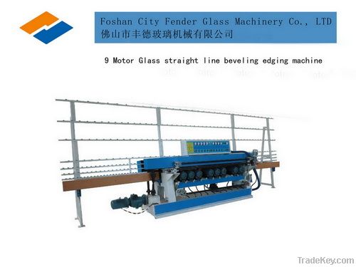 Glass beveling machine