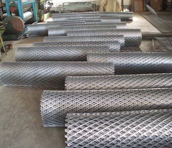 low carbon expanded mesh wire mesh fencing