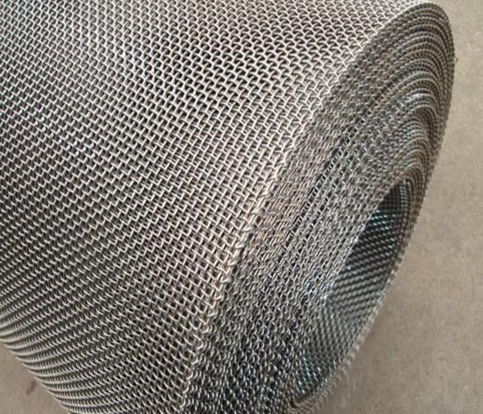 iron wire crimped wire mesh