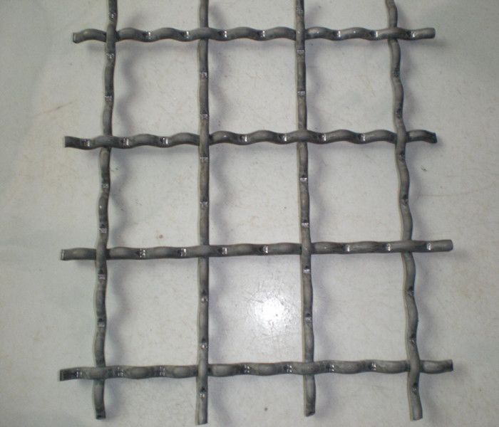 iron wire crimped wire mesh