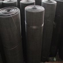 (60mesh/0.6mm) High Quality Low Carbon Steel Black Wire Cloth Factory