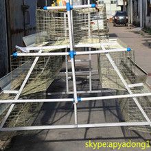 galvanized welded wire high quality poultry chicken cage