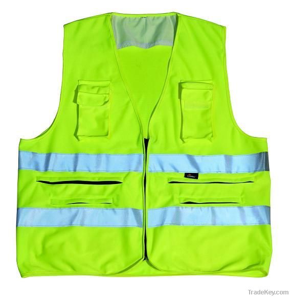EN471 Multipocket Safety Vest