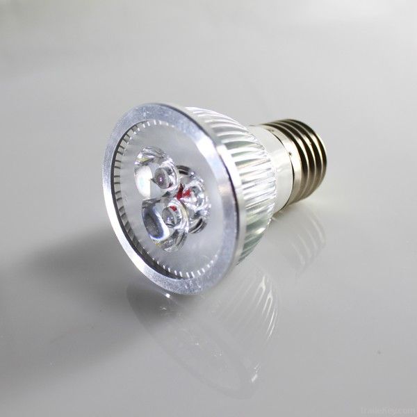2011 hot sales 3W E27 high power led spotlight