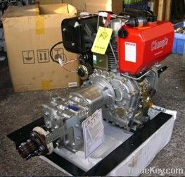 air-cooling marine inboard diesel engine