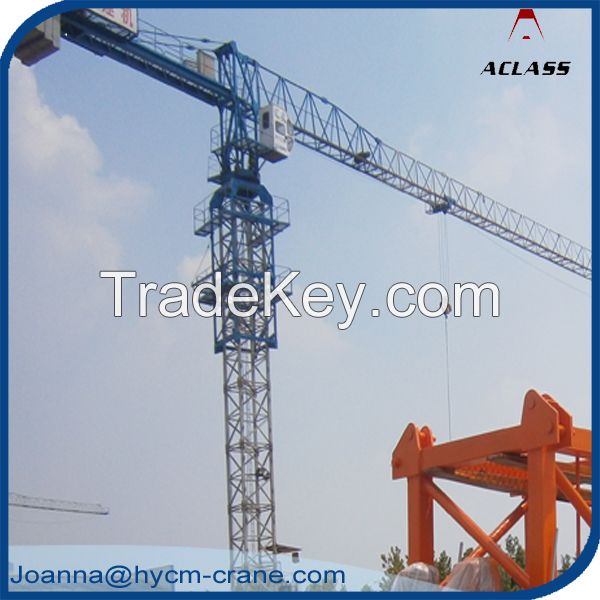 Supply New China P125(QTP6020) Max.10T, Tip 2T, Flattop Tower Crane