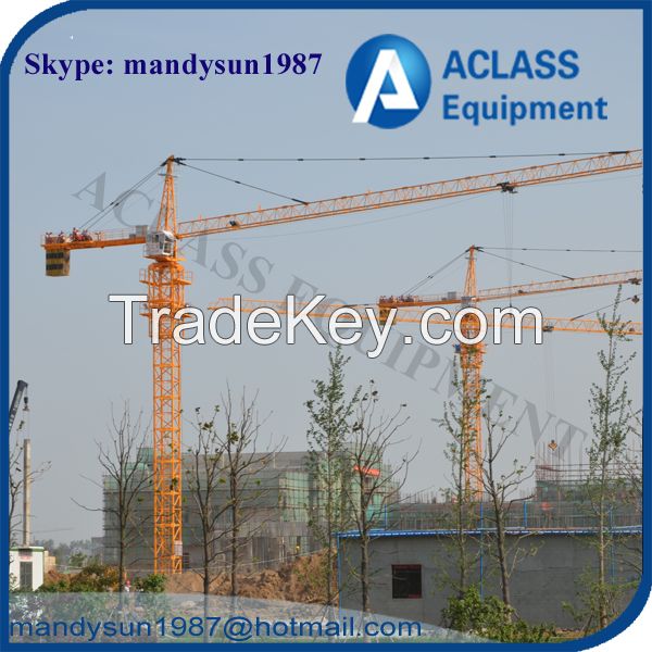 QTZ5010 crane mobile 5 ton small crane in Algeria