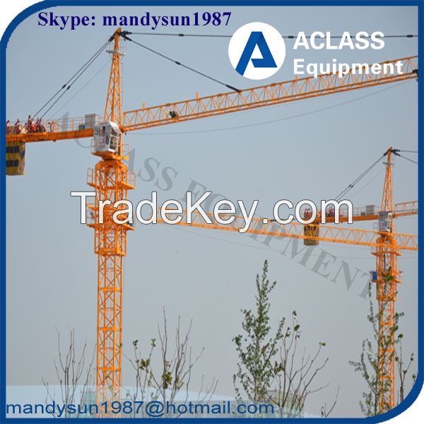 150m High Rise Building 8 ton Tower Crane TC6010