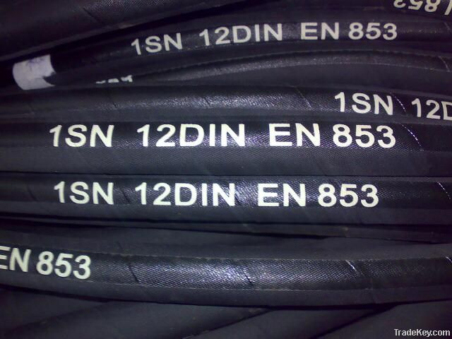 Wire Braid Hydraulic Hose: SAE 100 R1AT/DIN EN 853 1SN STANDARD