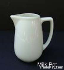 porcelain milk pot